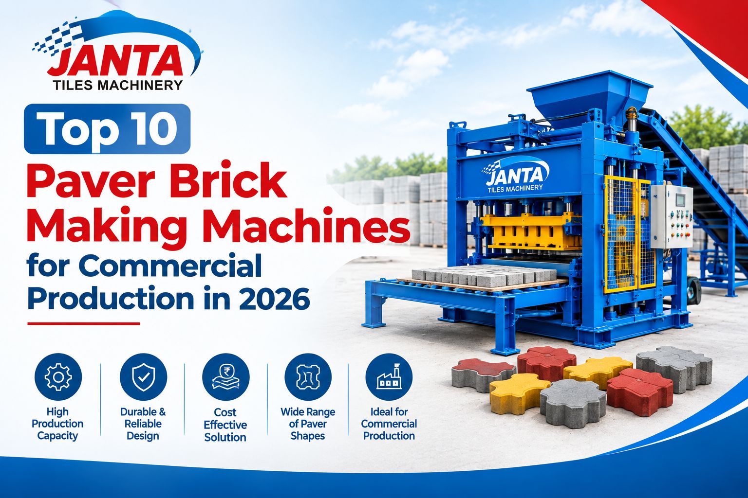 Top 10 Paver Brick Making Machines for Commercial Production in 2026